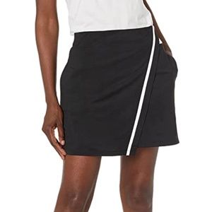 Callaway Women's 17" Knit Wrap Skort Black L